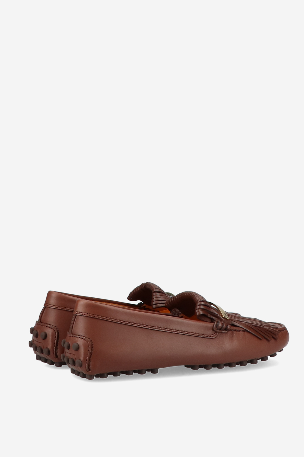 Yorky fringes leather loafers