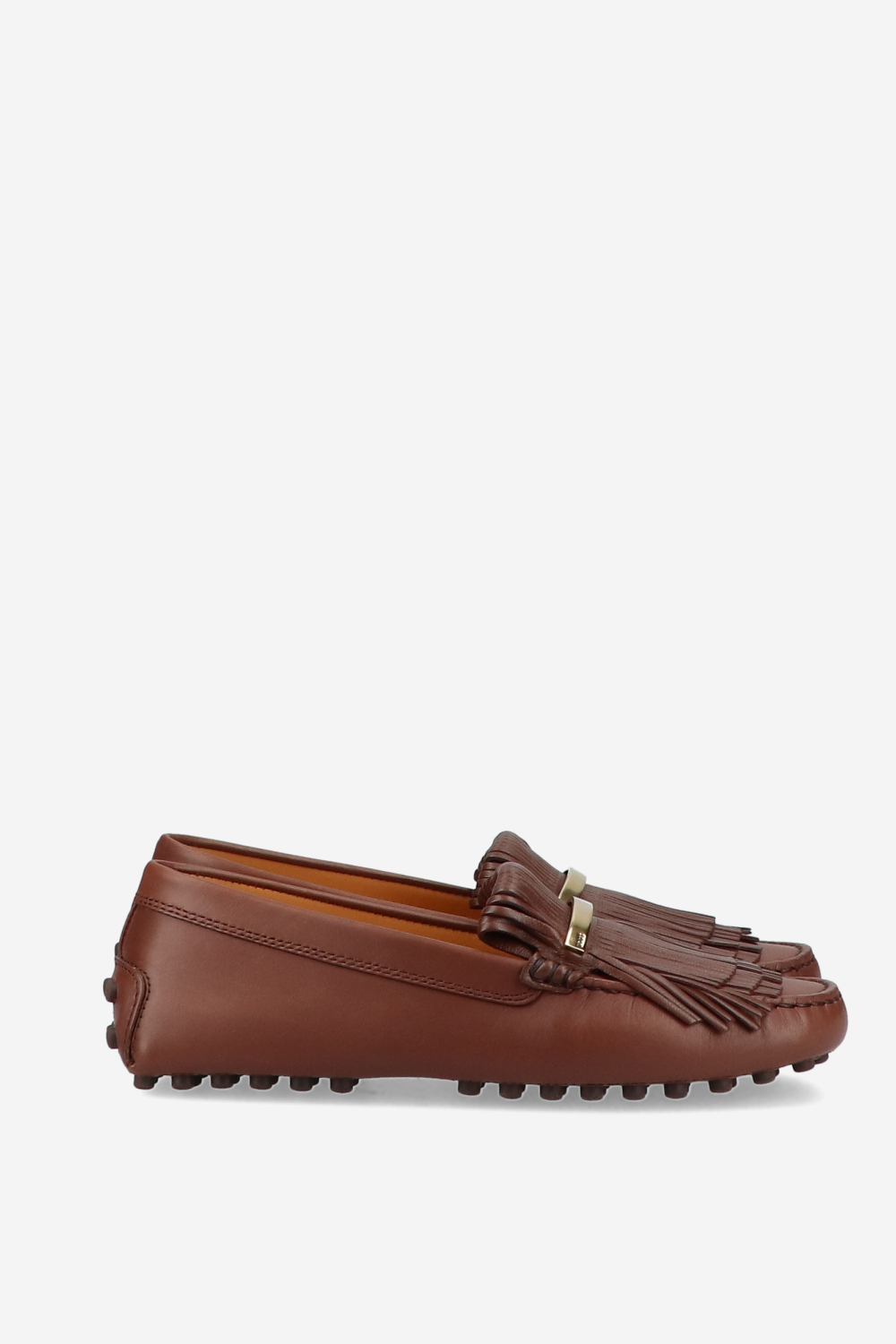 Yorky fringes leather loafers