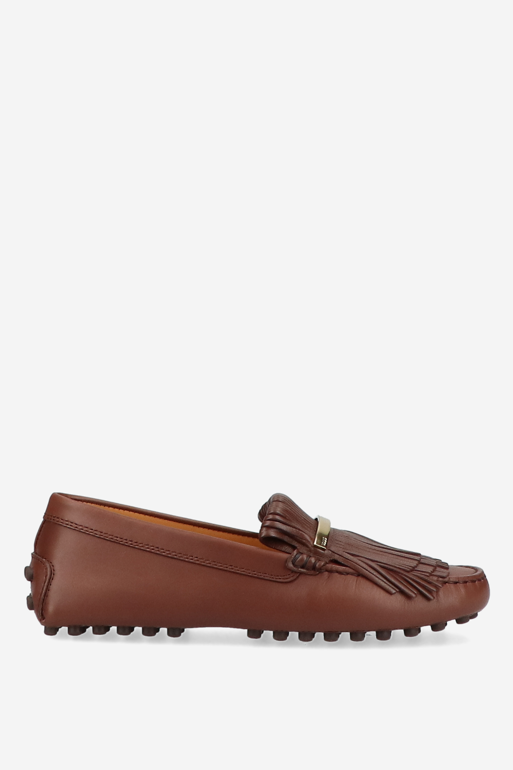 Tods - Yorky fringes leather loafers