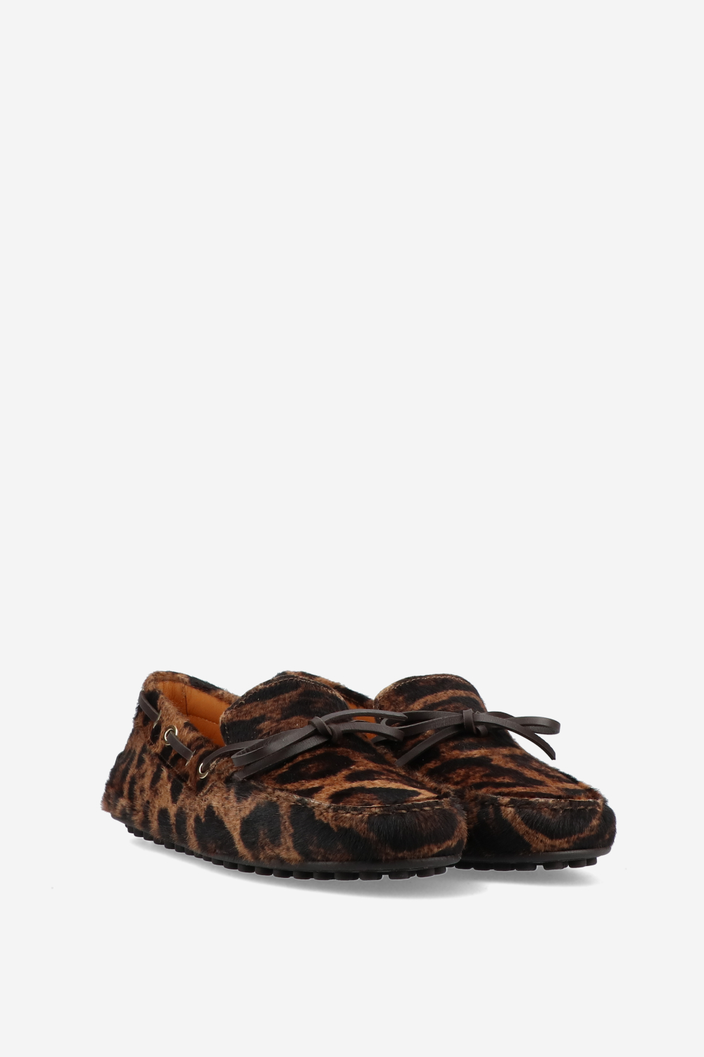 Gomma pony hair loafers