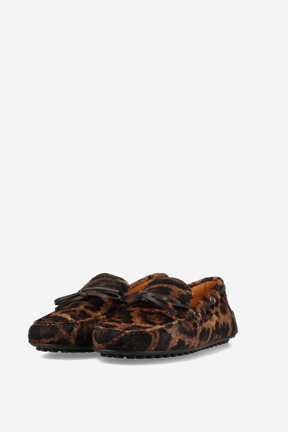 Gomma pony hair loafers
