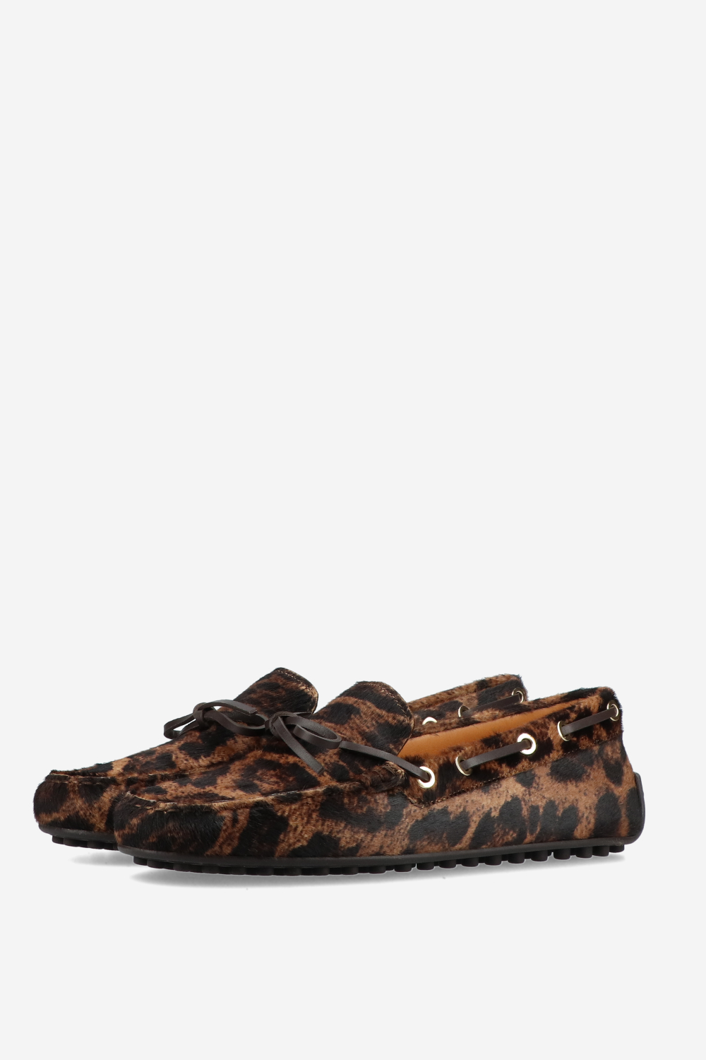 Gomma pony hair loafers