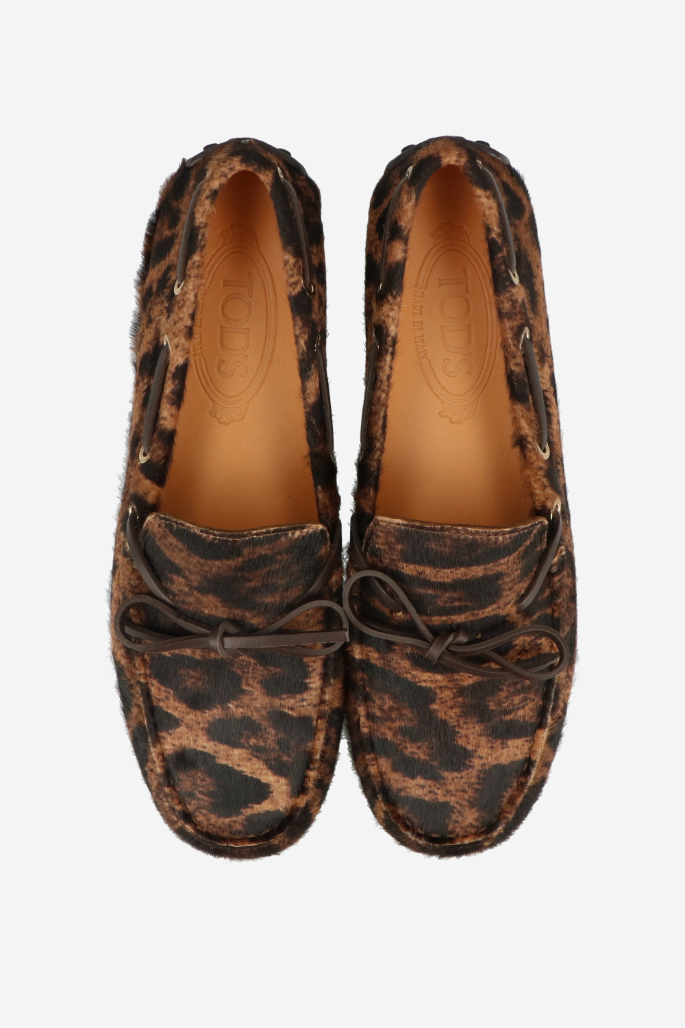 Gomma pony hair loafers