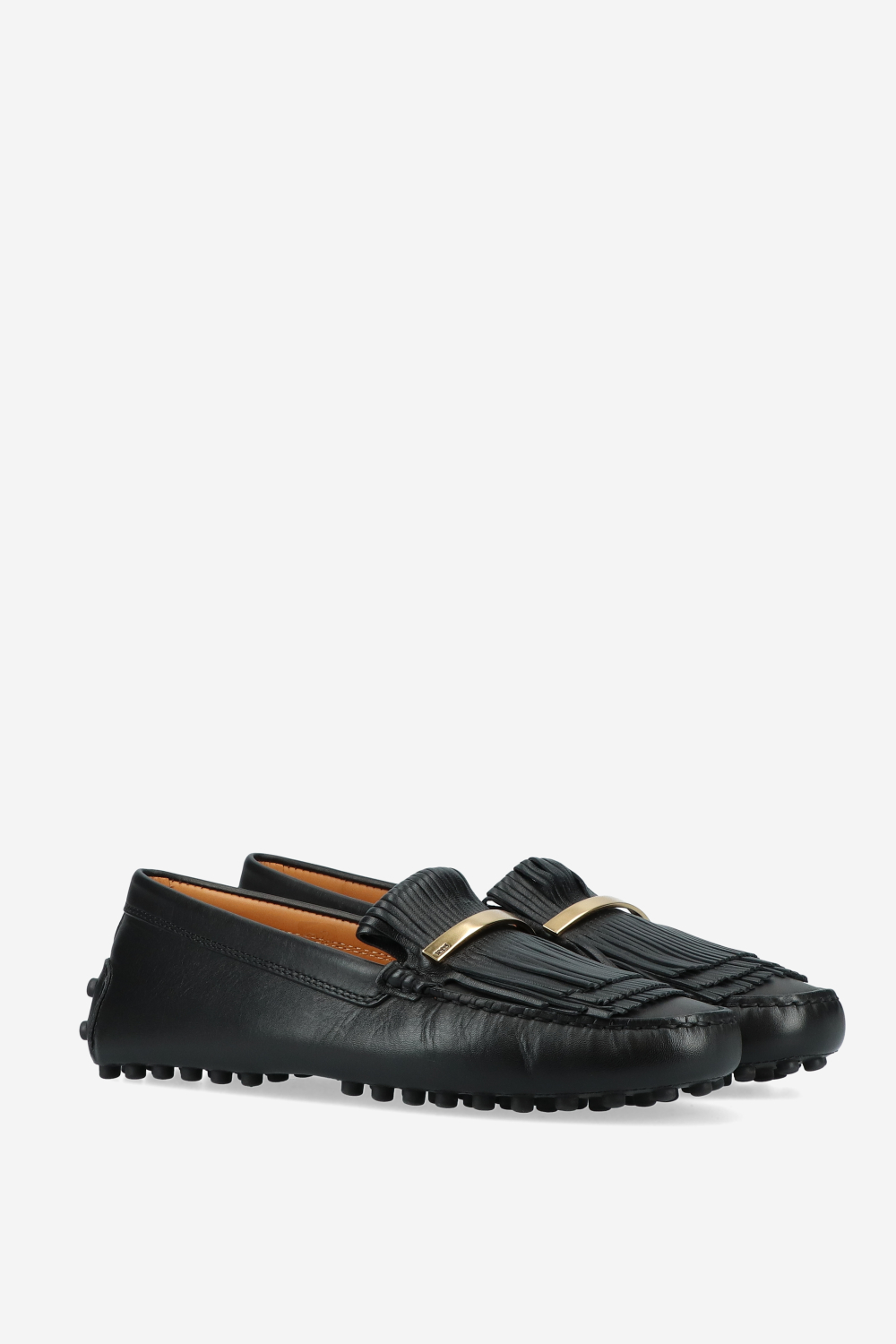 Yorky fringes leather loafers