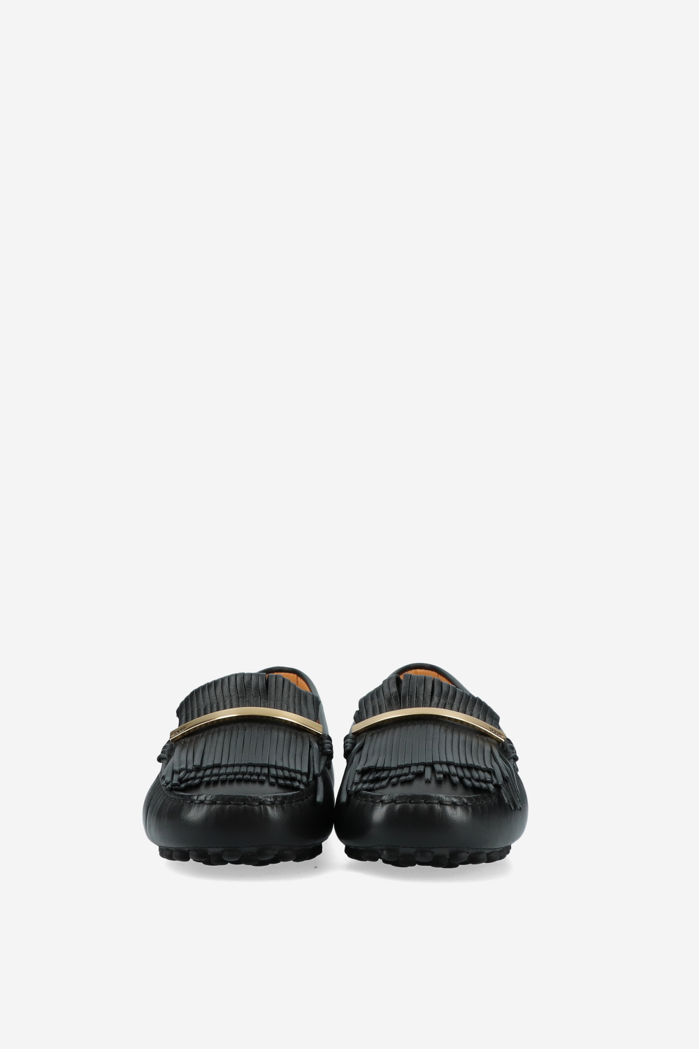 Yorky fringes leather loafers