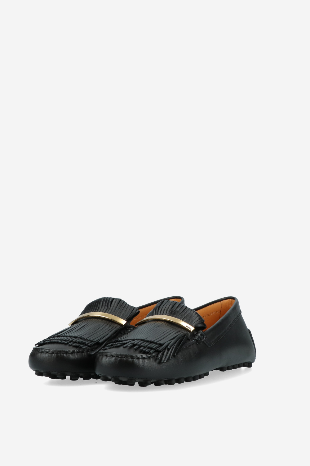 Yorky fringes leather loafers