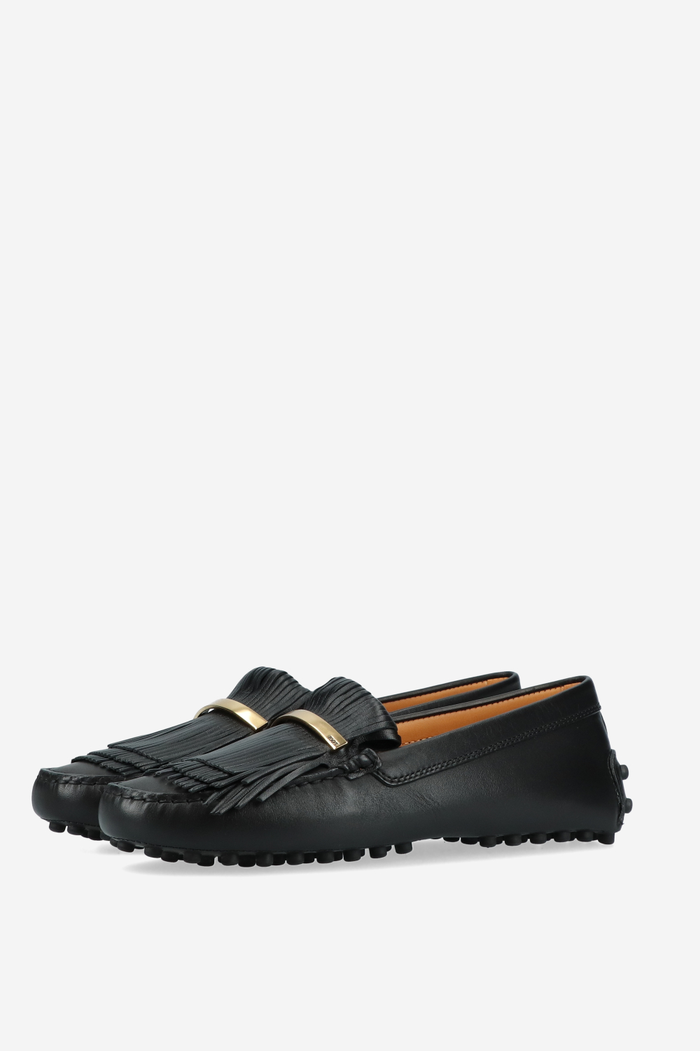 Yorky fringes leather loafers