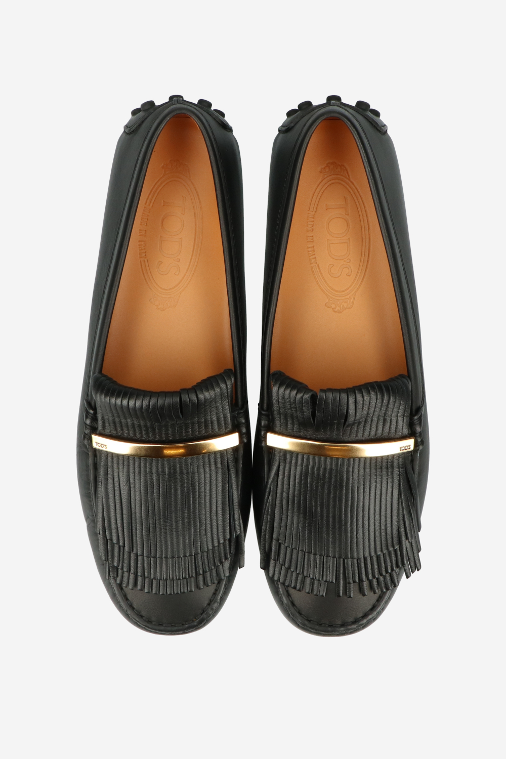 Yorky fringes leather loafers