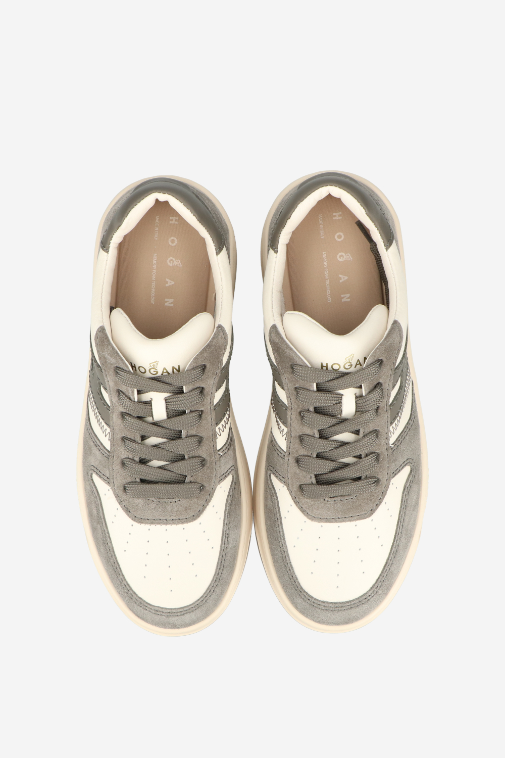 H630 leather sneakers