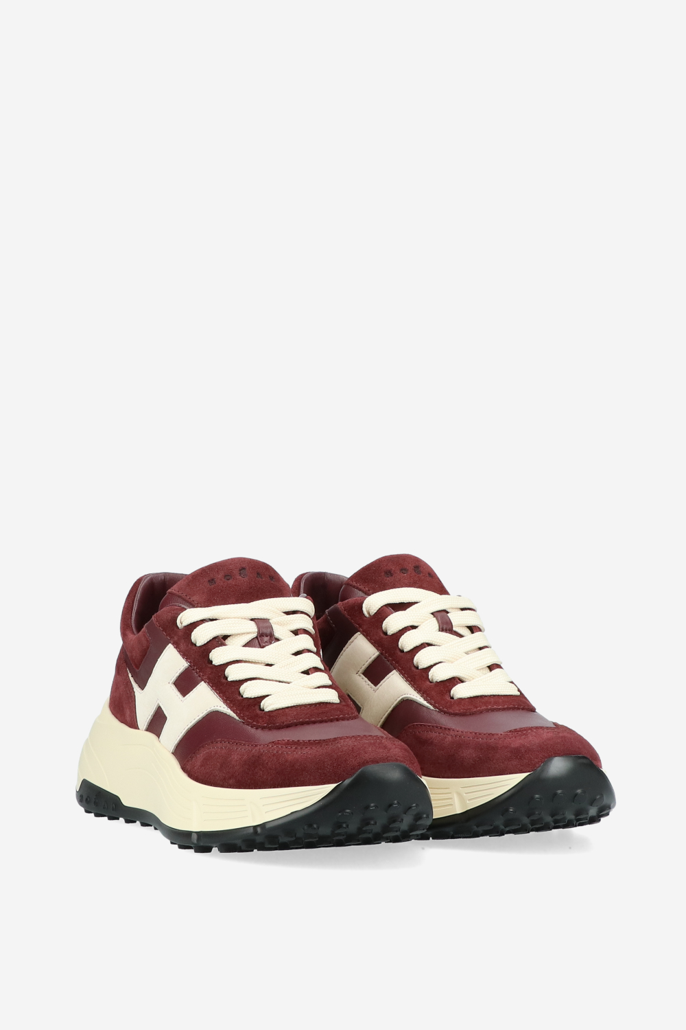 H669 hi-fi suede/leather sneakers