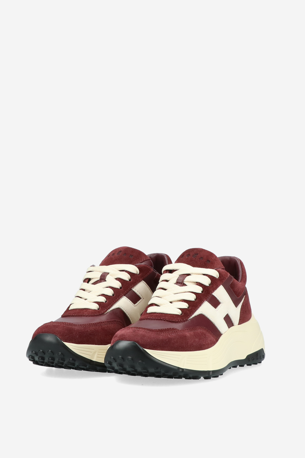 H669 hi-fi suede/leather sneakers