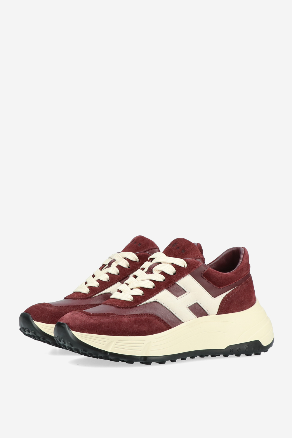 H669 hi-fi suede/leather sneakers