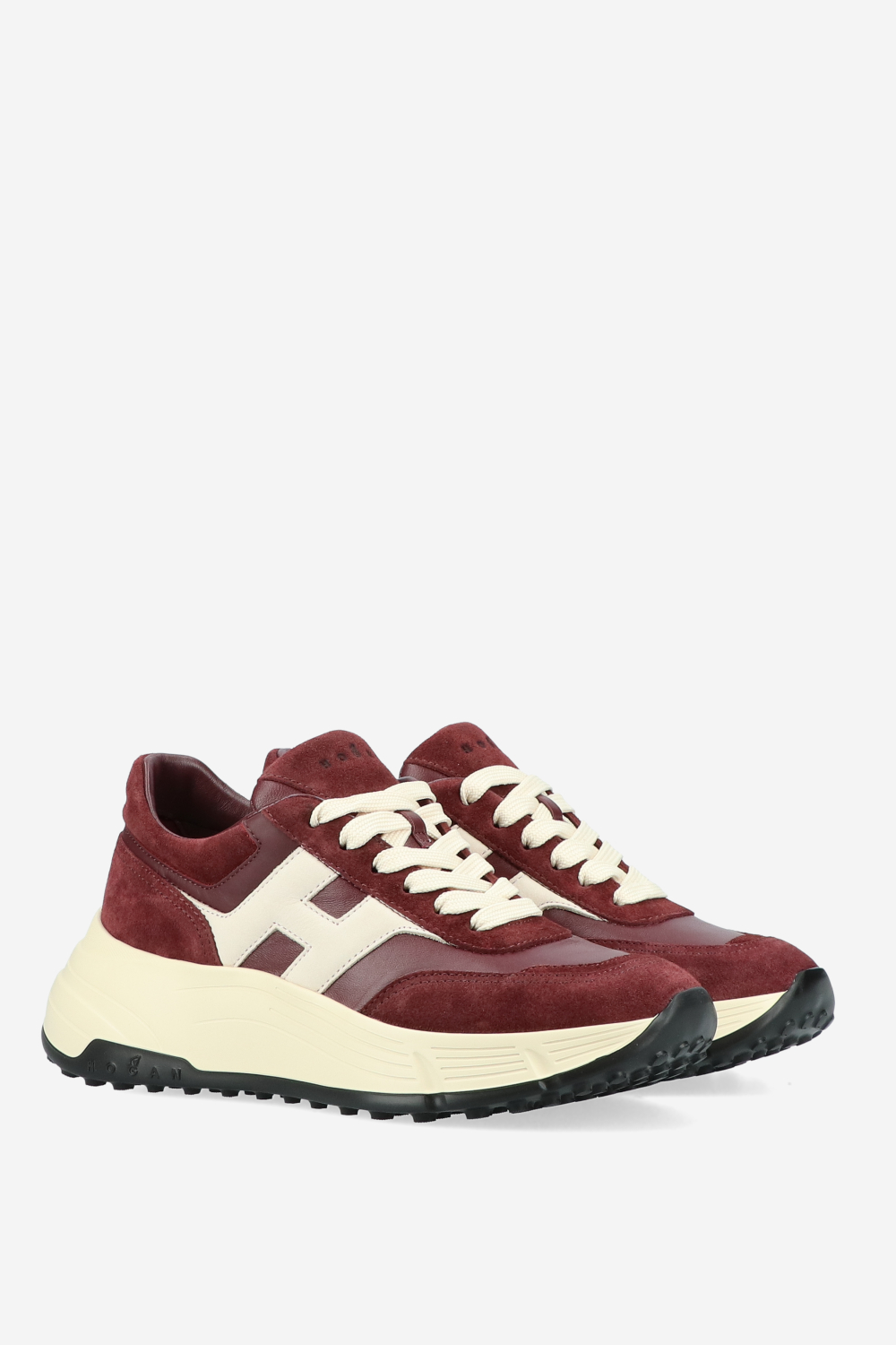 Hogan - H669 hi-fi suede/leather sneakers