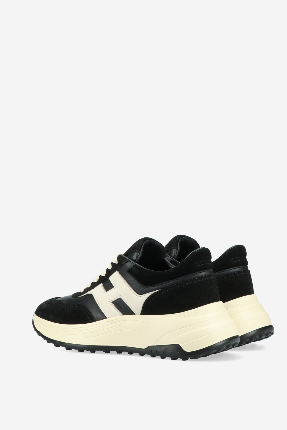 H669 hi-fi suede/leather sneakers