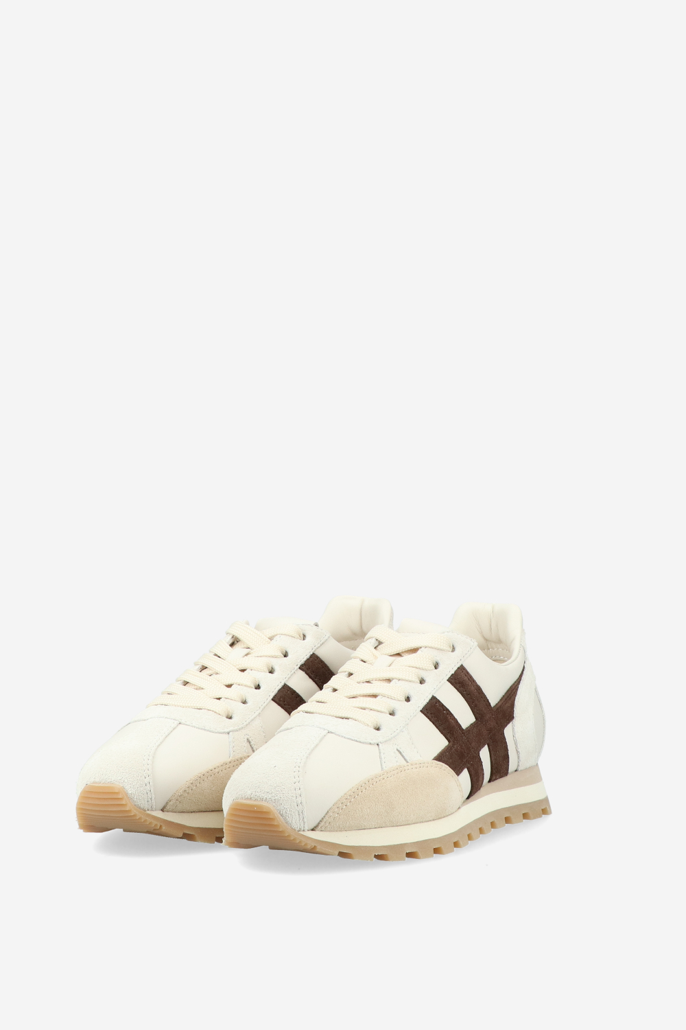 H671 leather sneakers