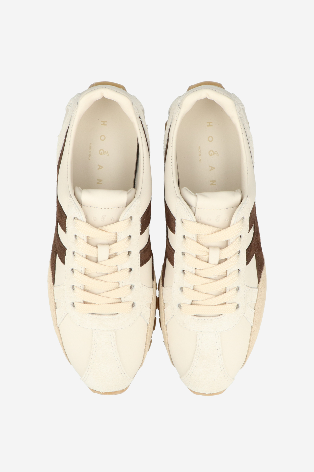 H671 leather sneakers