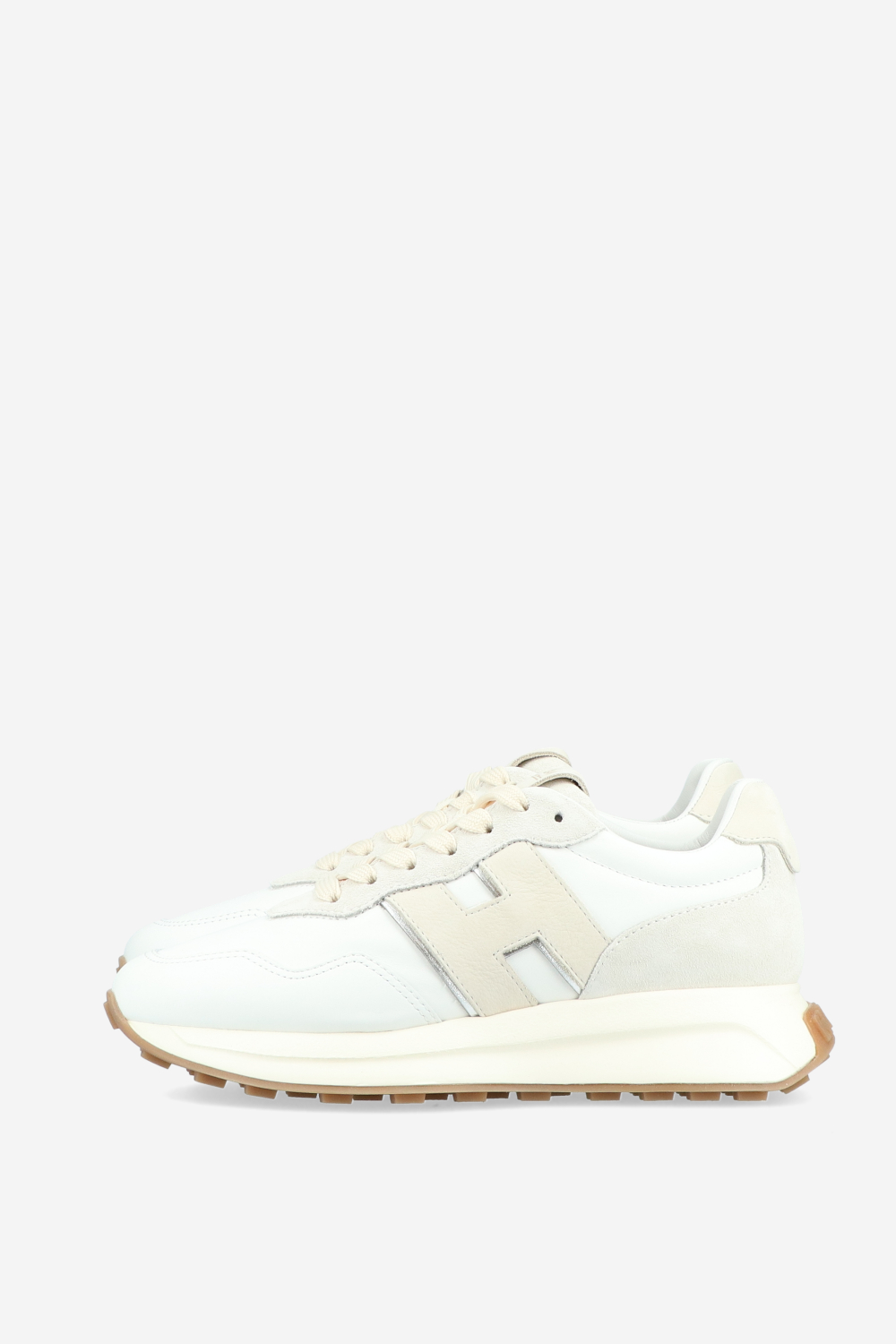 H641 h-patch leather sneakers