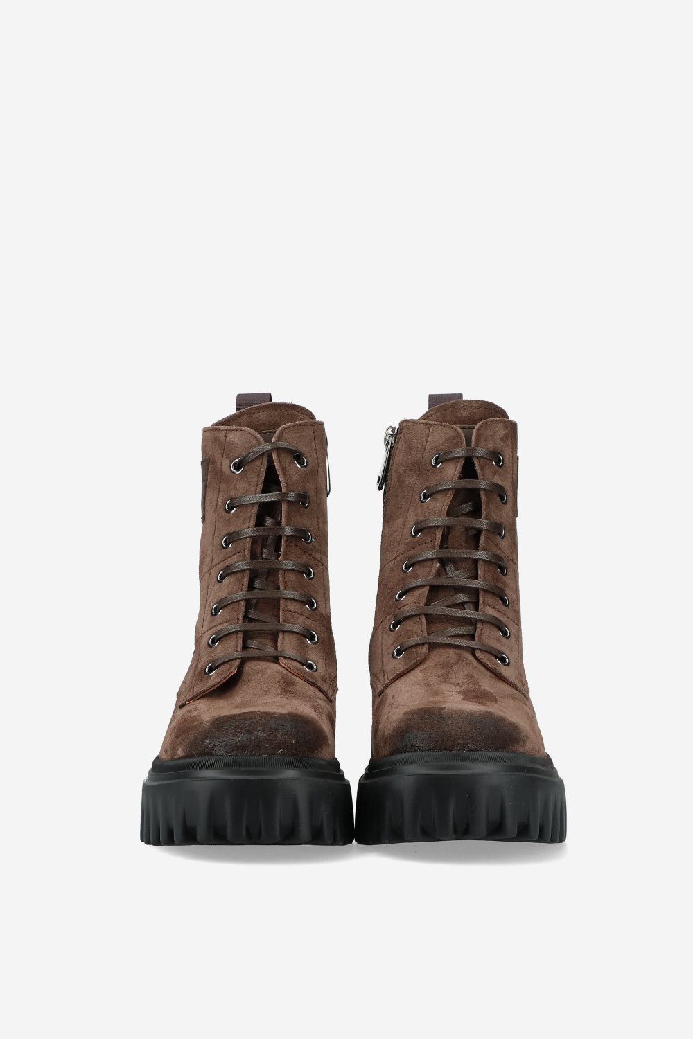 H700 suede platform boots