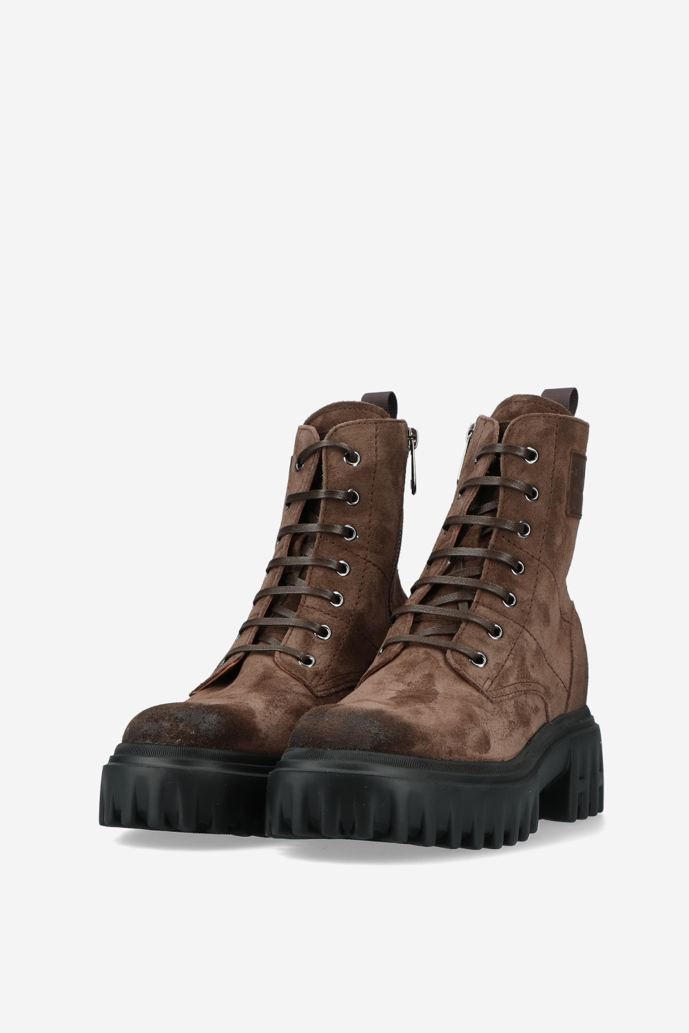 H700 suede platform boots