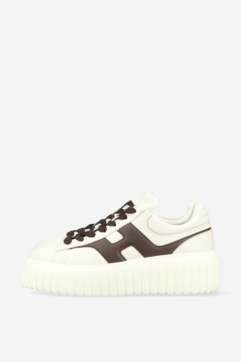 H-stripes leather sneakers
