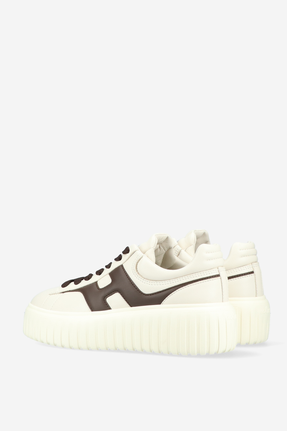 H-stripes leather sneakers