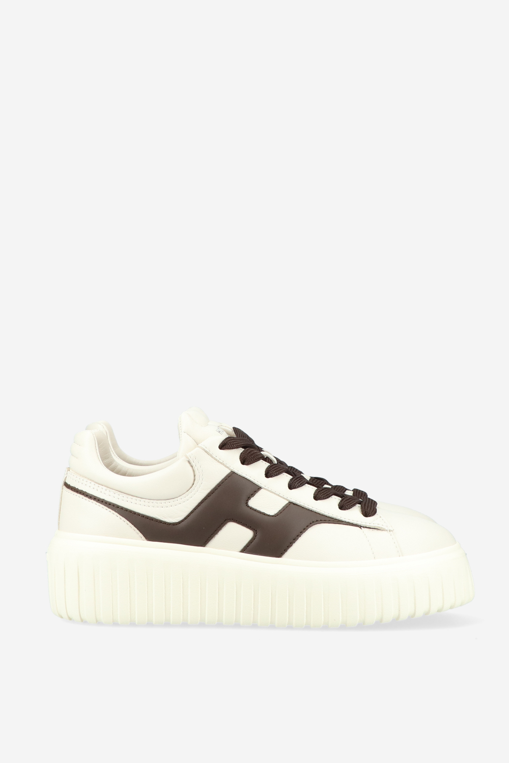 H-stripes leather sneakers