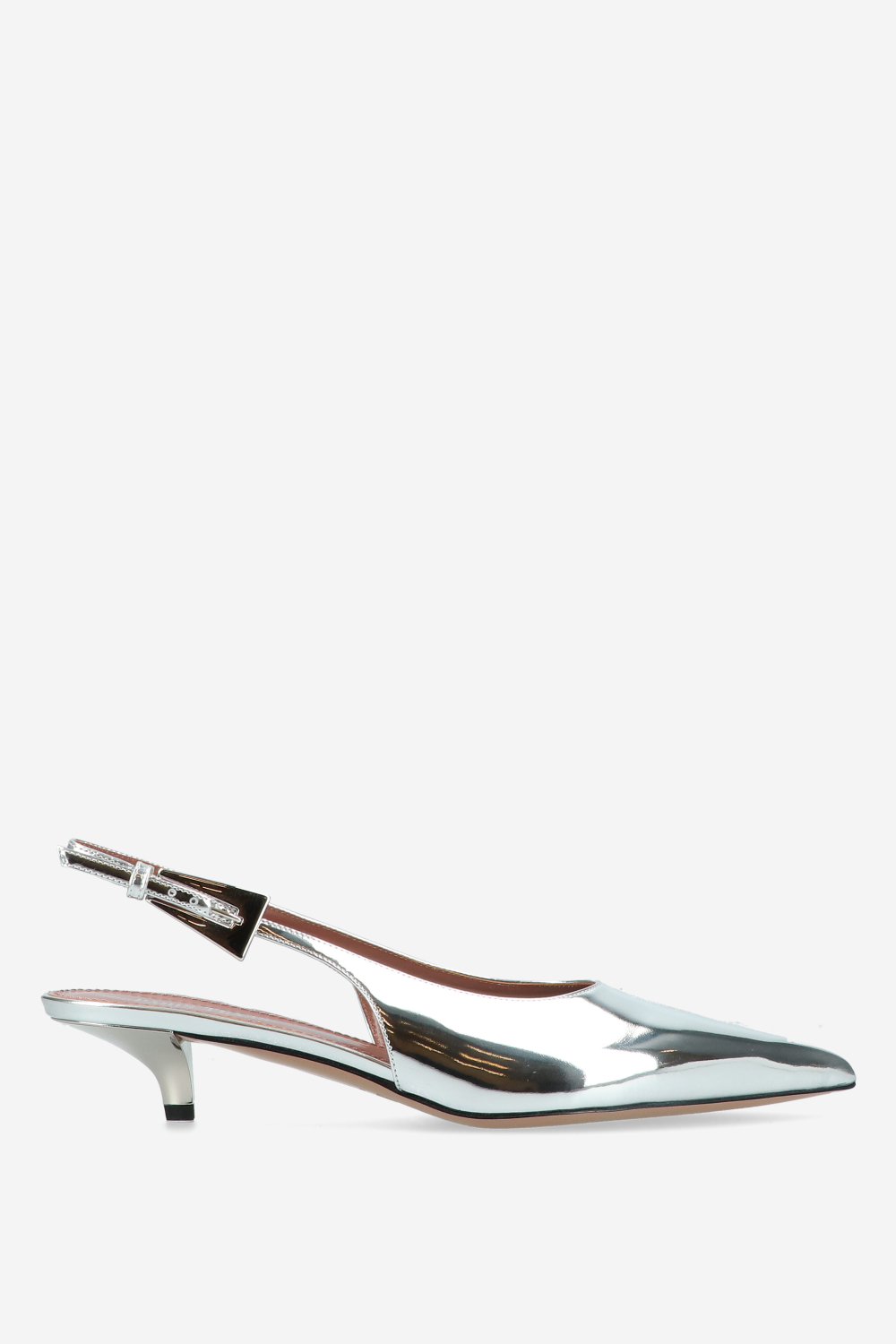 Paris Texas - Jessica mirror leather slingbacks