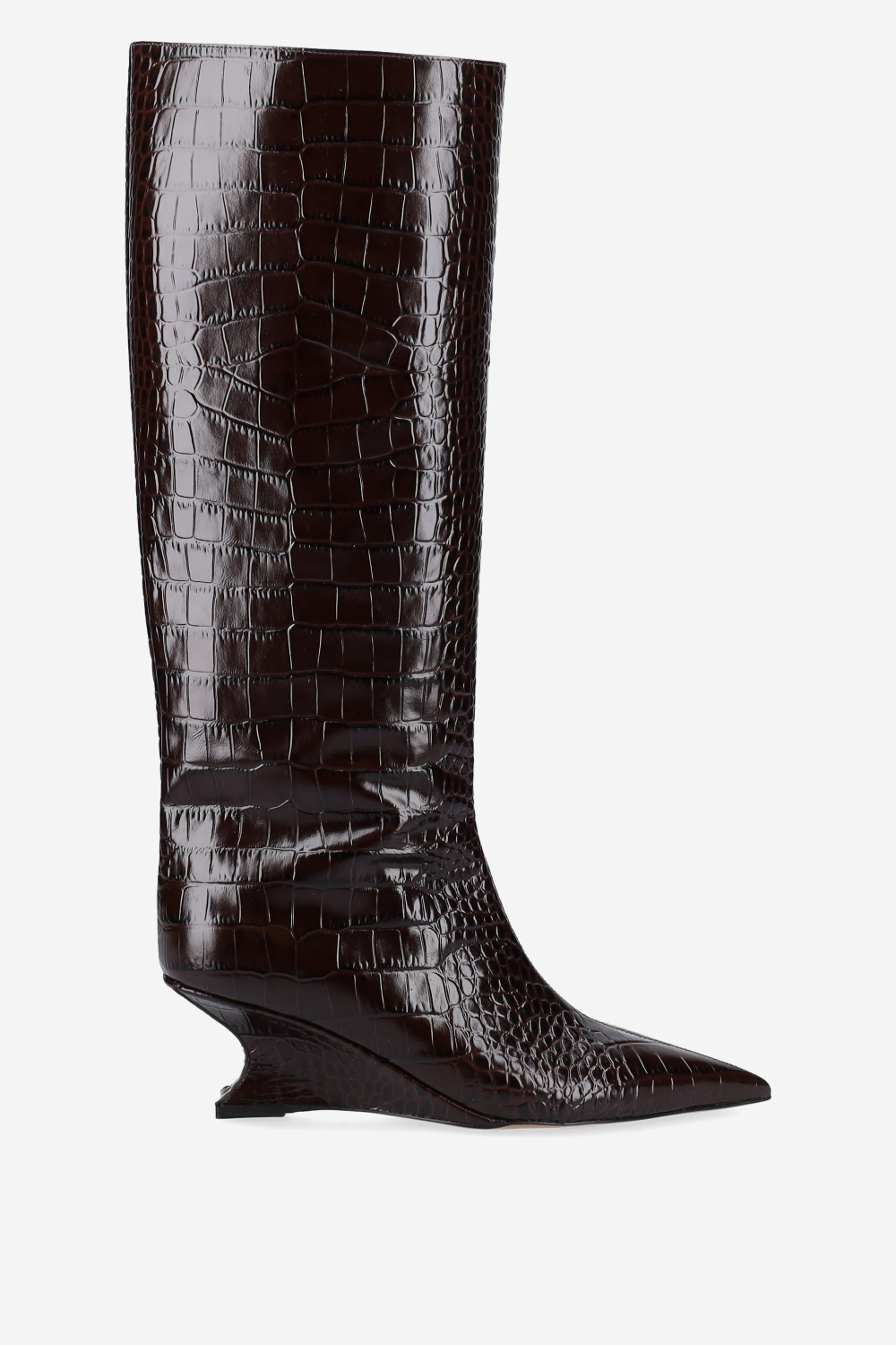 Paris Texas - Nina croco leather boots