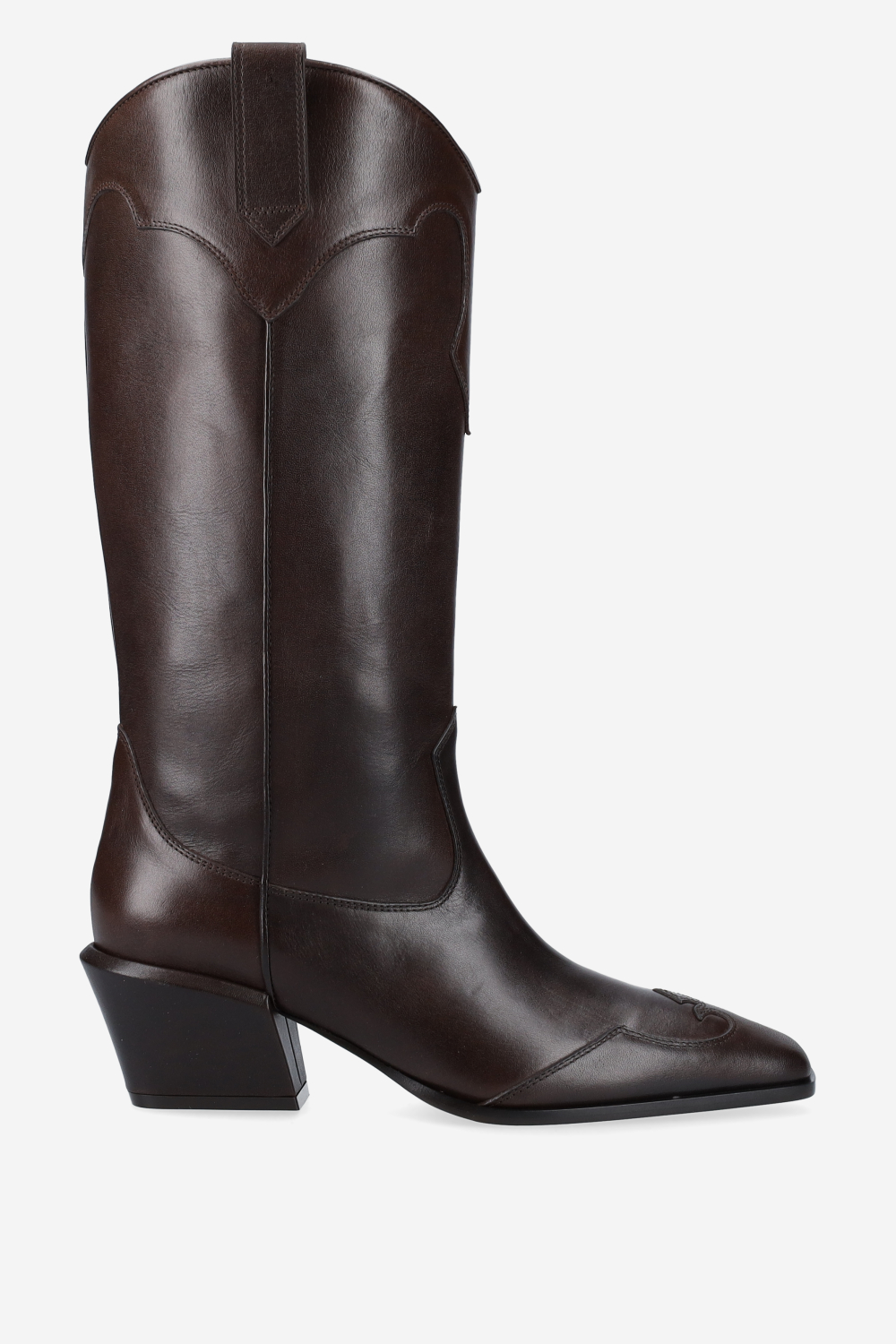 Paris Texas - Bettina western leather heeled boots