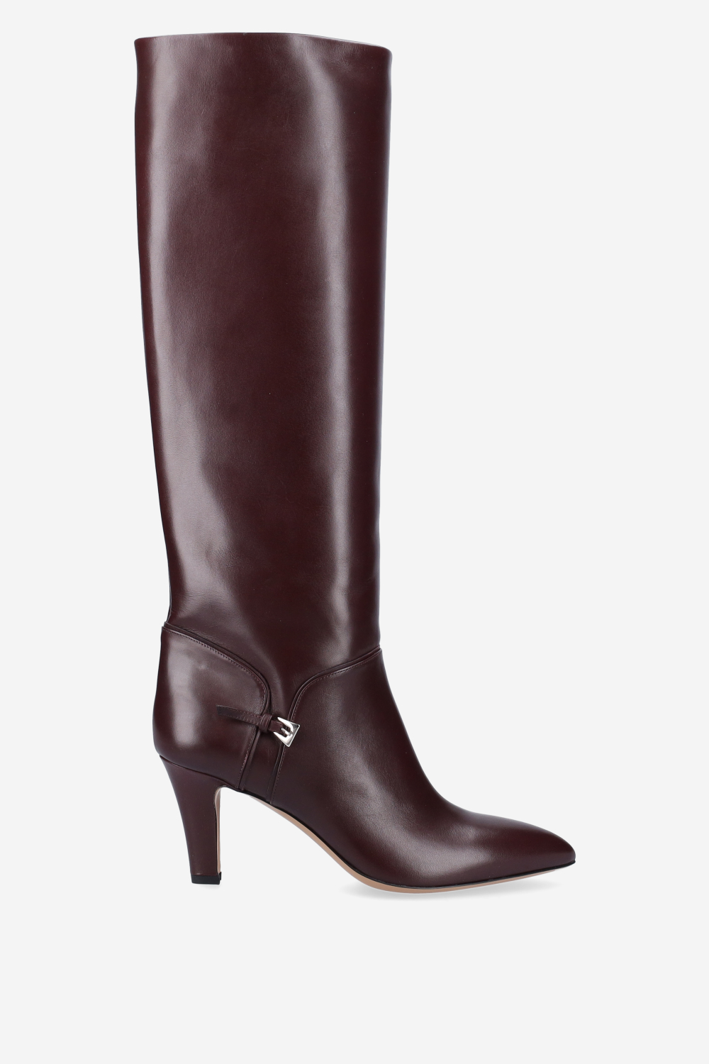 Paris Texas - Elsa leather mini buckle boots