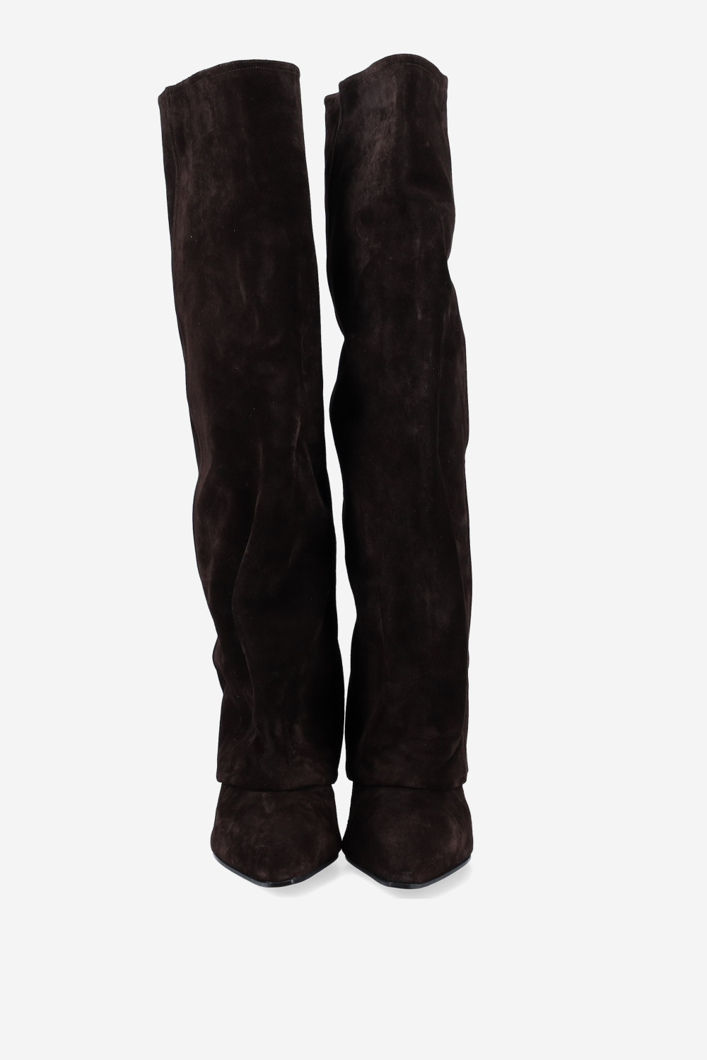 Jane fold over suede boots