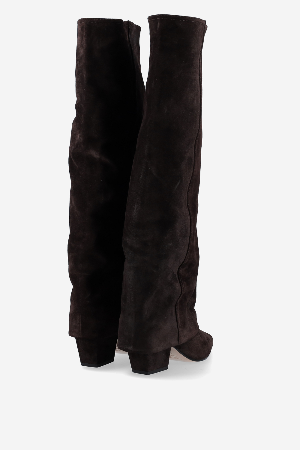 Jane fold over suede boots