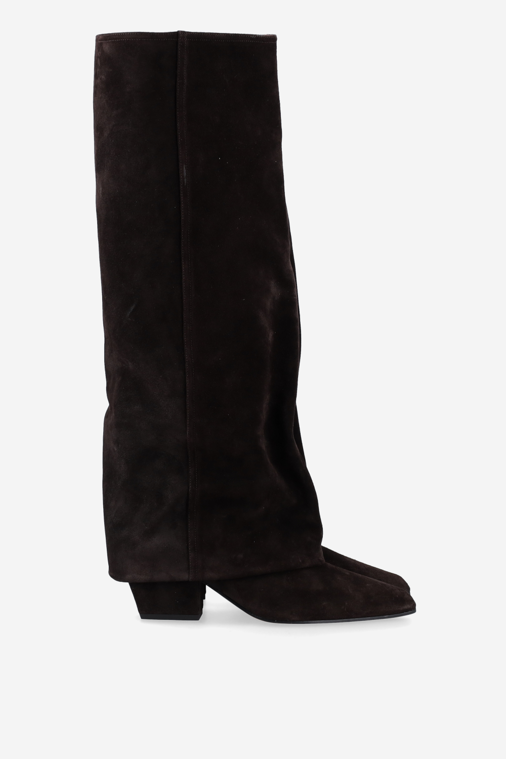 Jane fold over suede boots