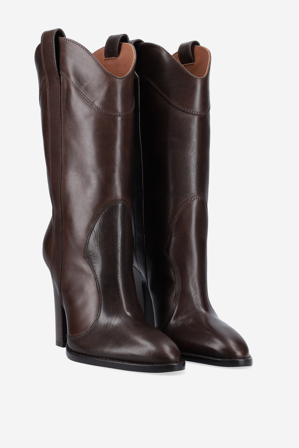Lavinia western leather boots