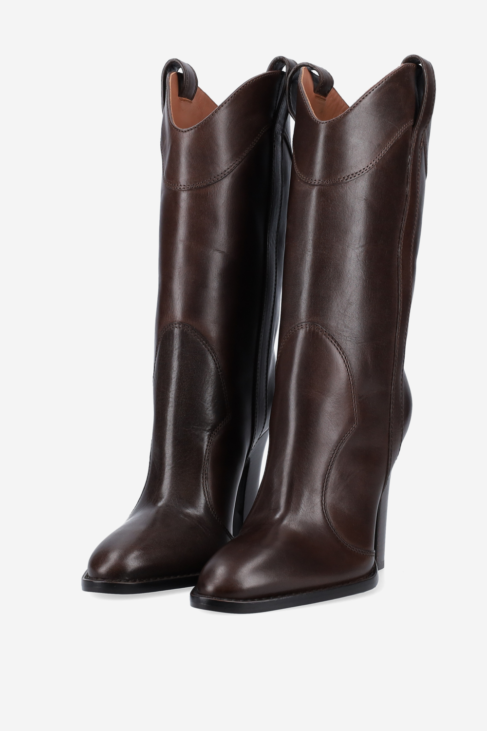 Lavinia western leather boots