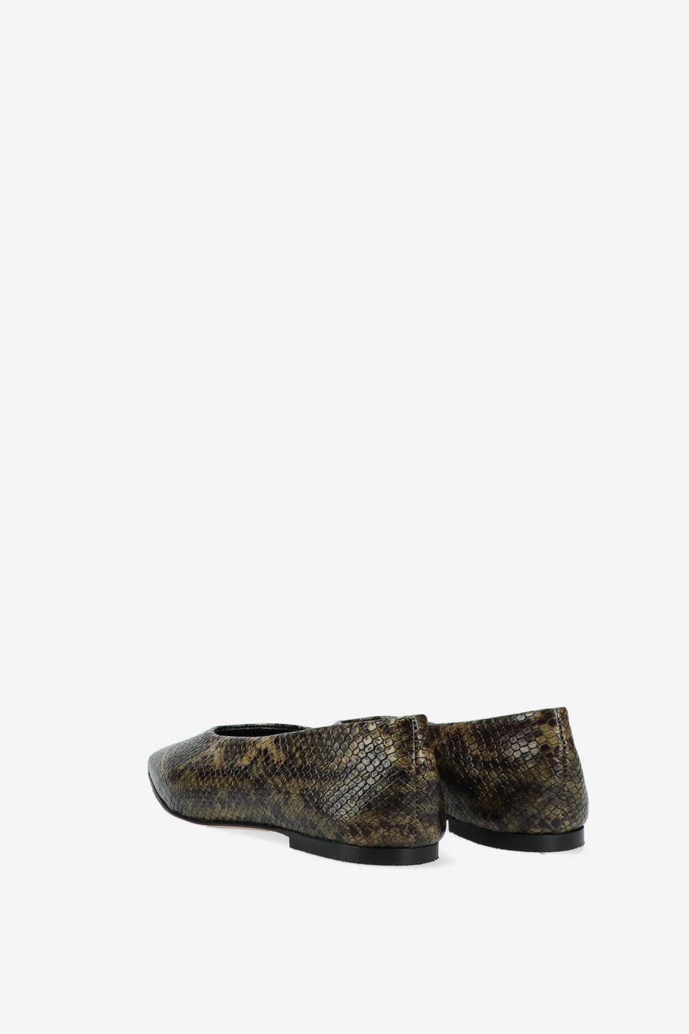 Bilbao pitone leather ballerinas