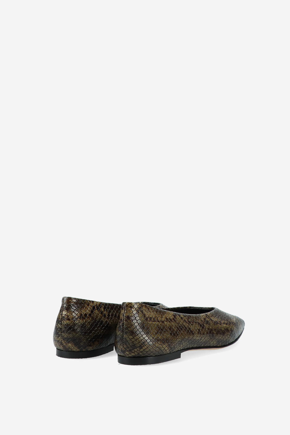 Bilbao pitone leather ballerinas