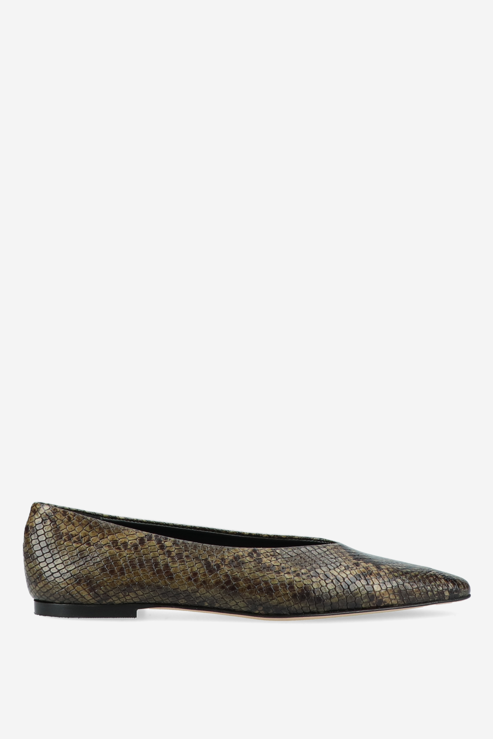 ODARE - Bilbao pitone leather ballerinas