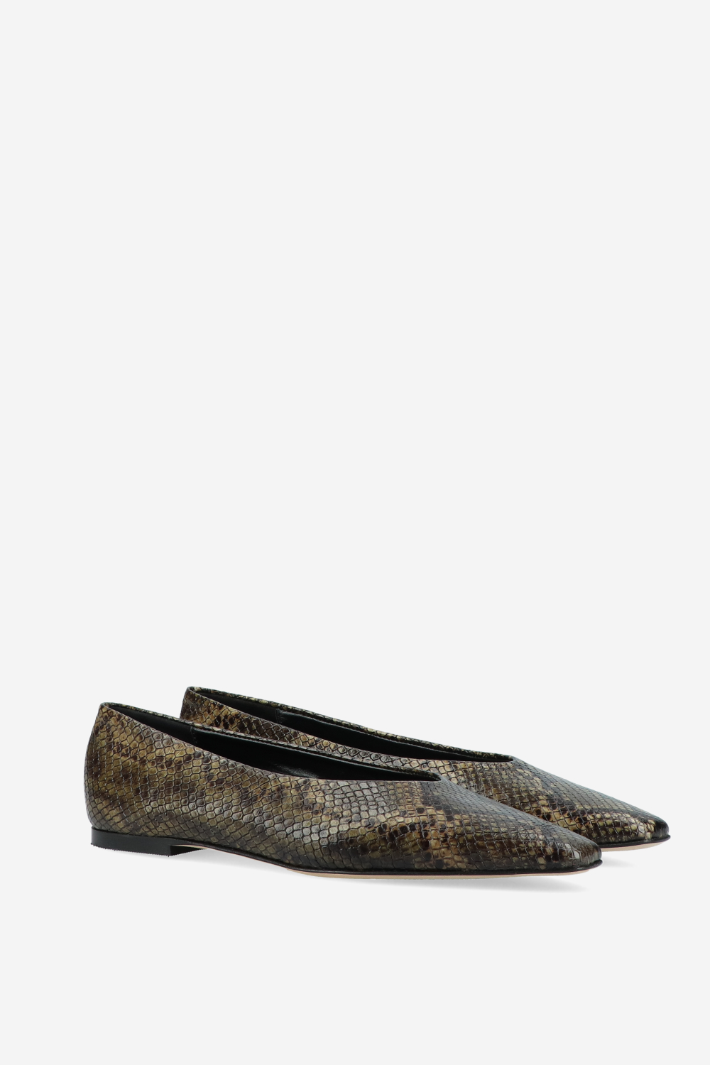 ODARE - Bilbao pitone leather ballerinas