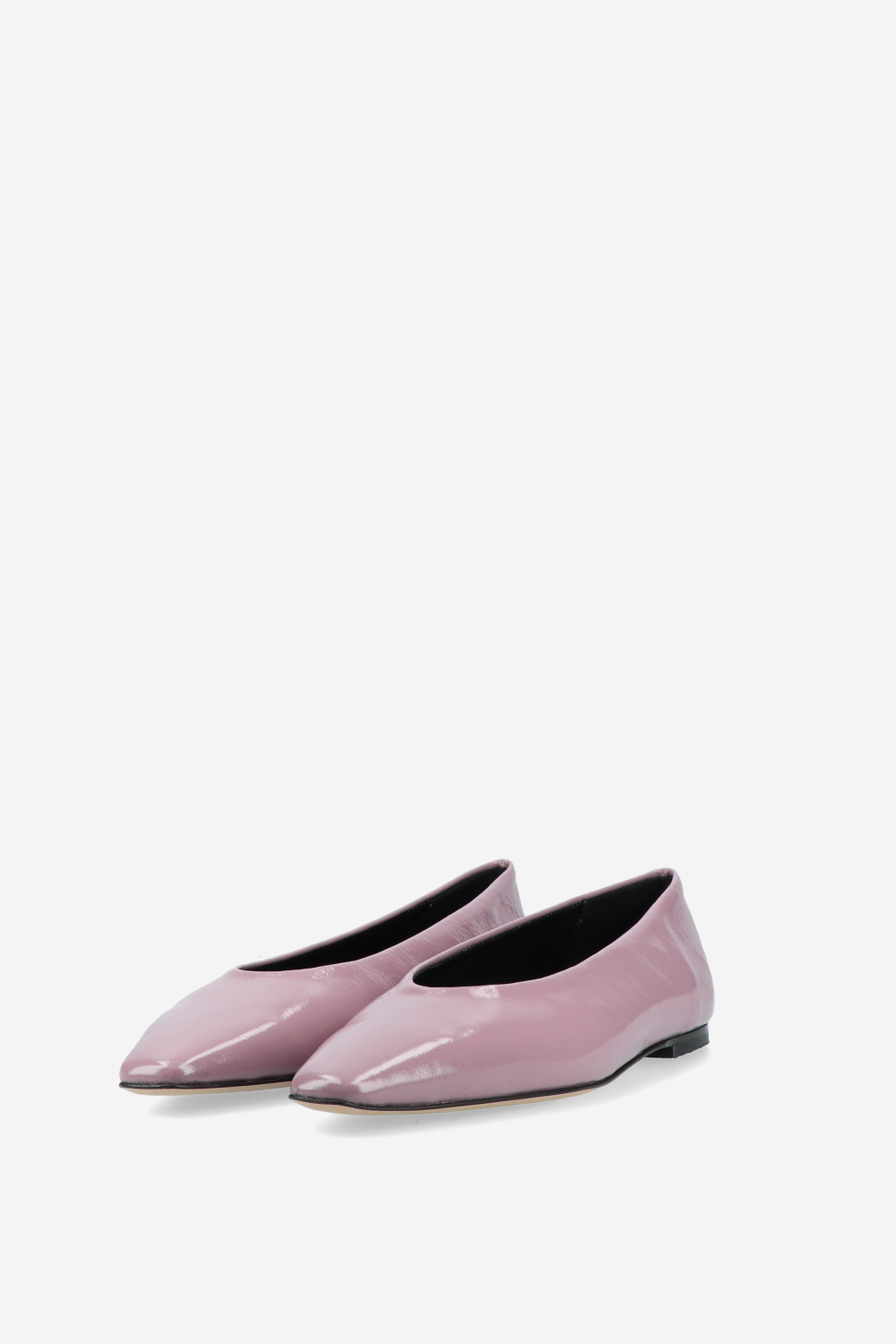 Bilbao patent leather ballerinas
