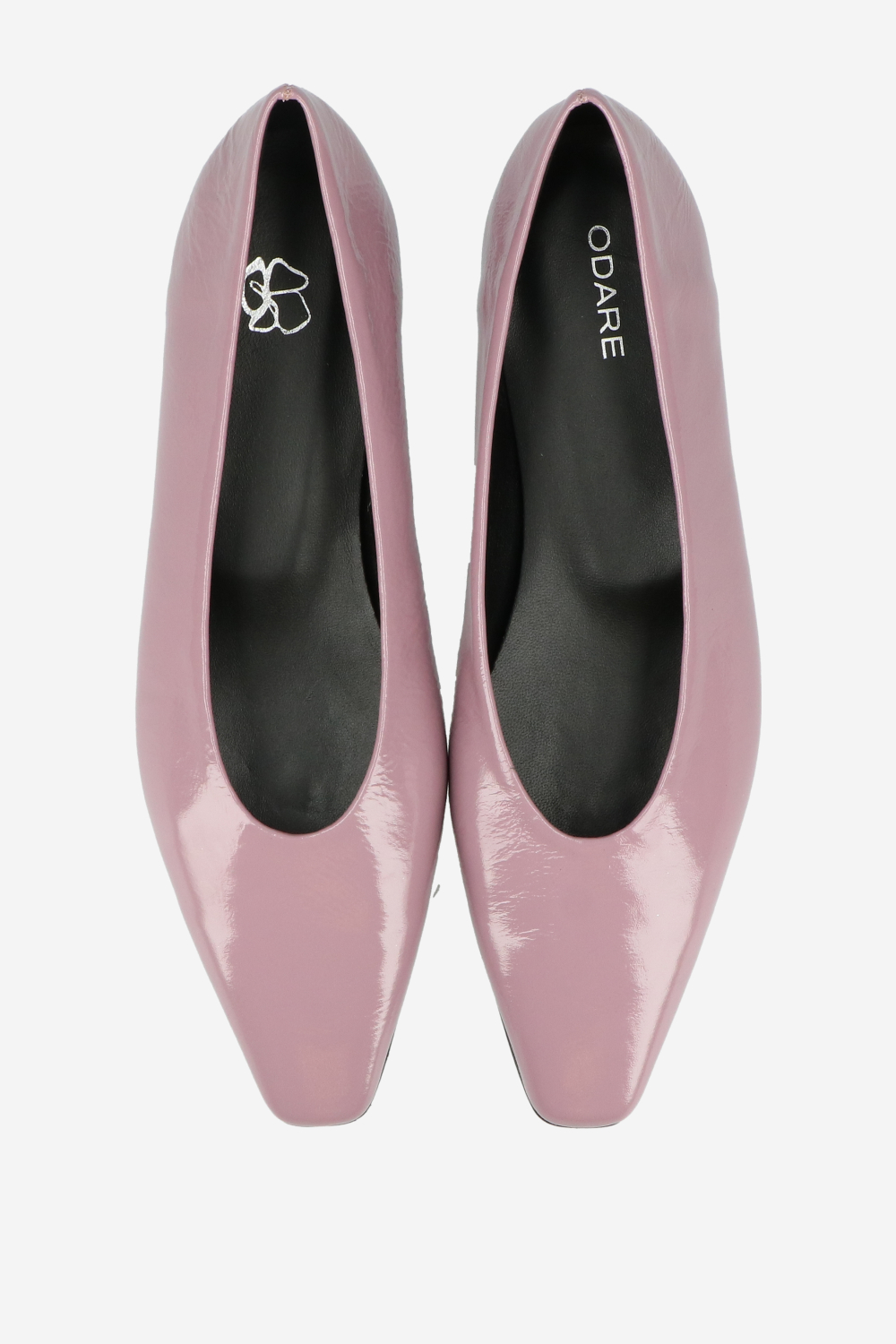 Bilbao patent leather ballerinas