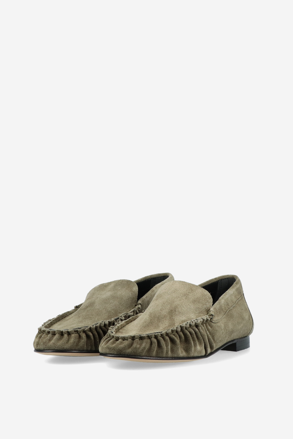 Elena suede loafers