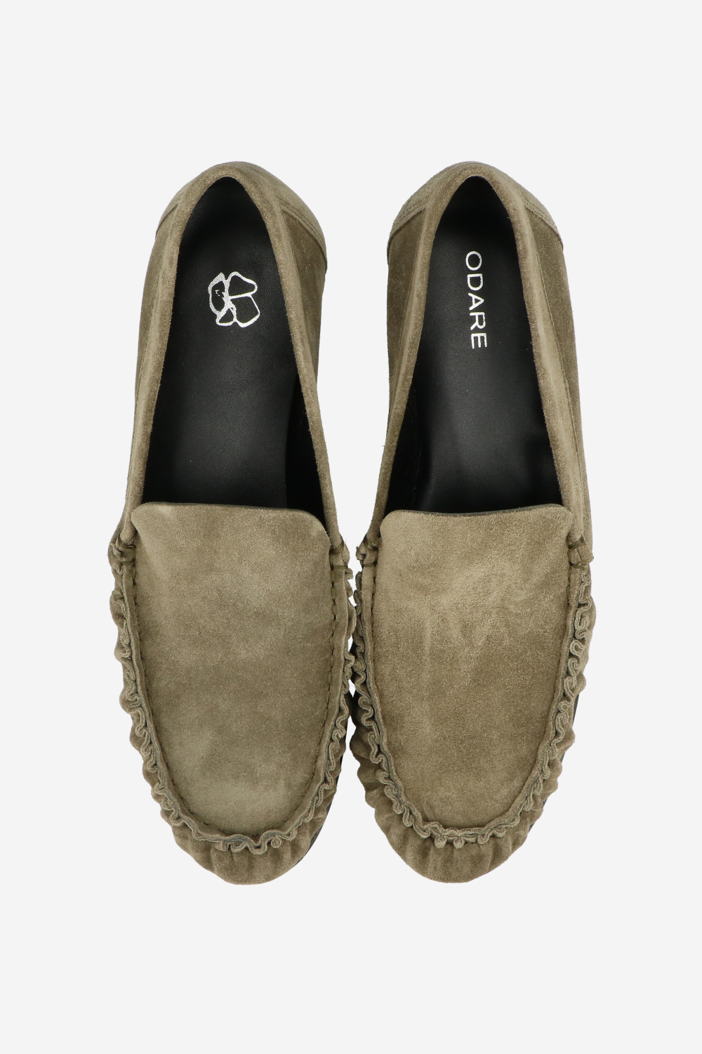 Elena suede loafers