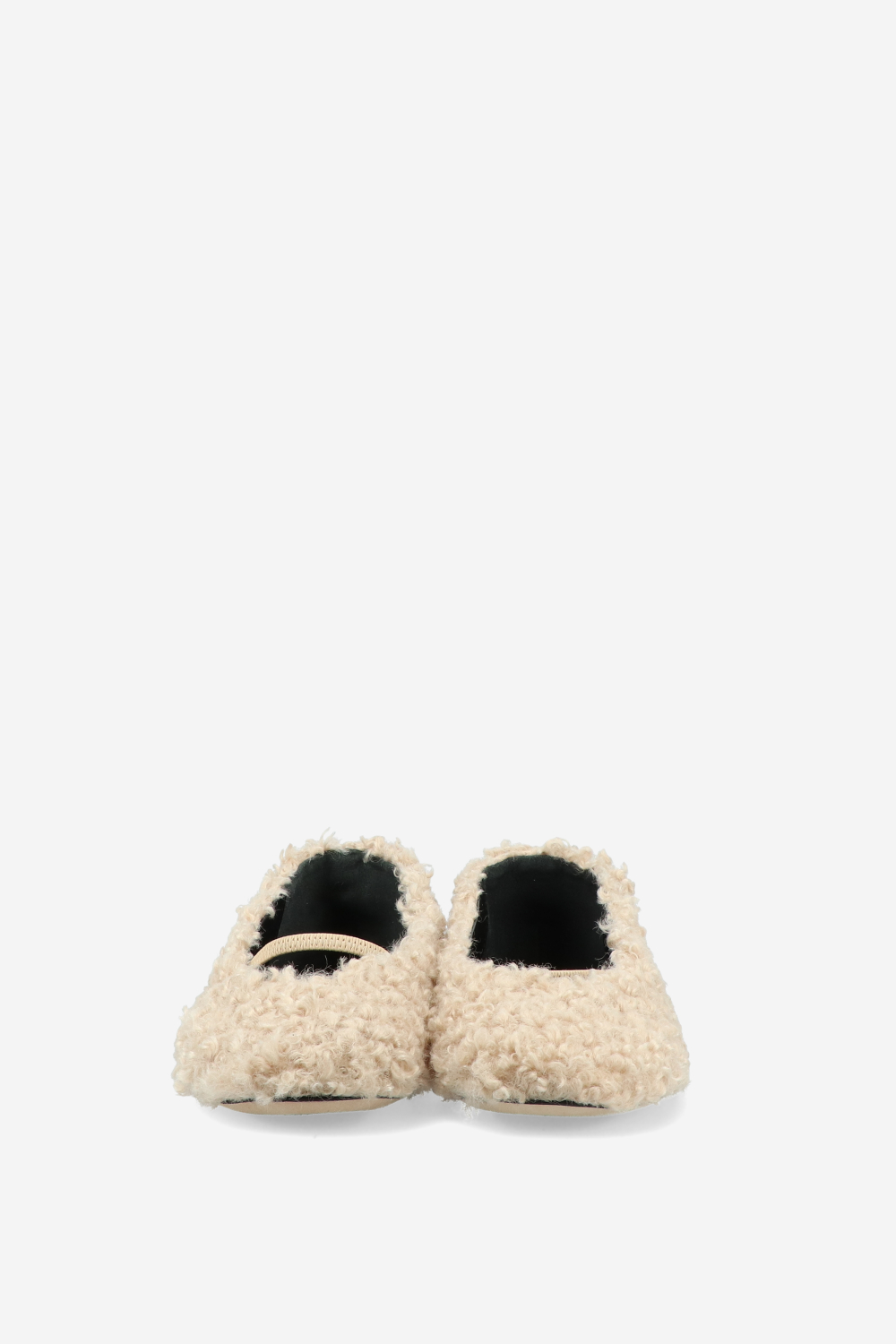 Lana astrakan ballerinas