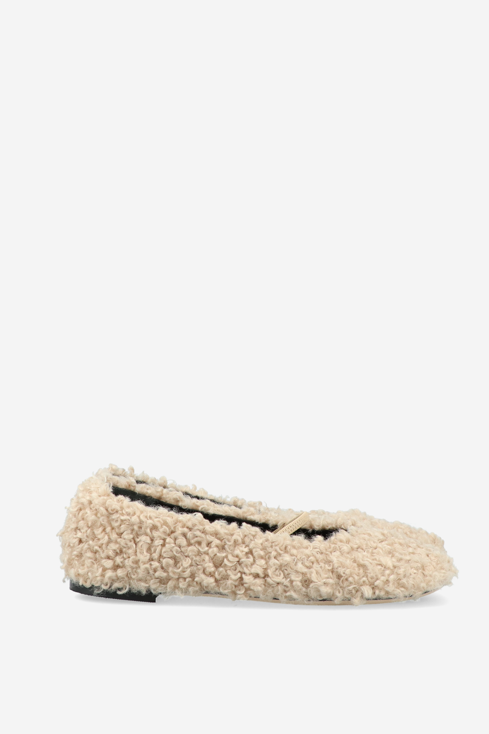 Lana astrakan ballerinas