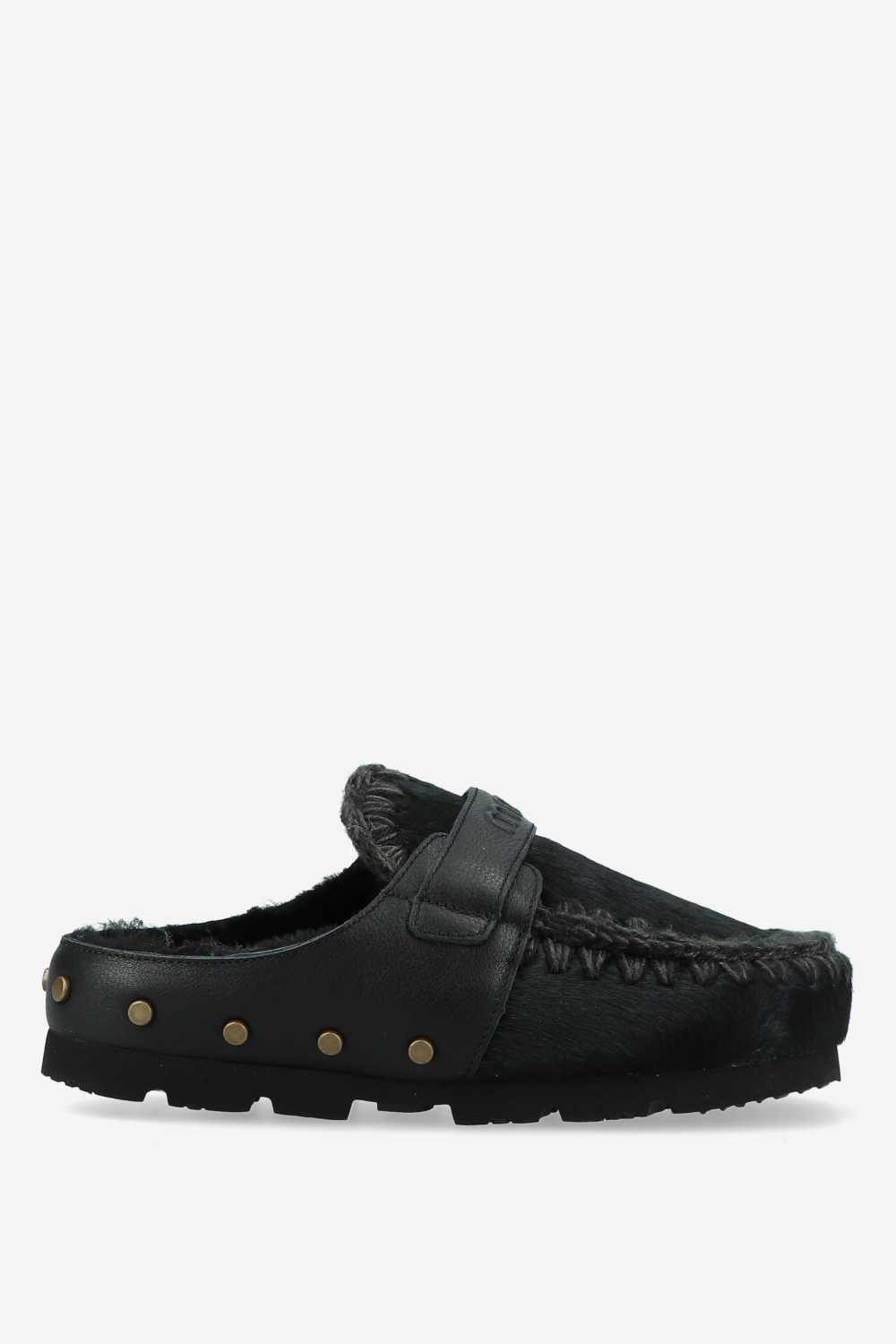 Mou - Winter bio ponyskin mules