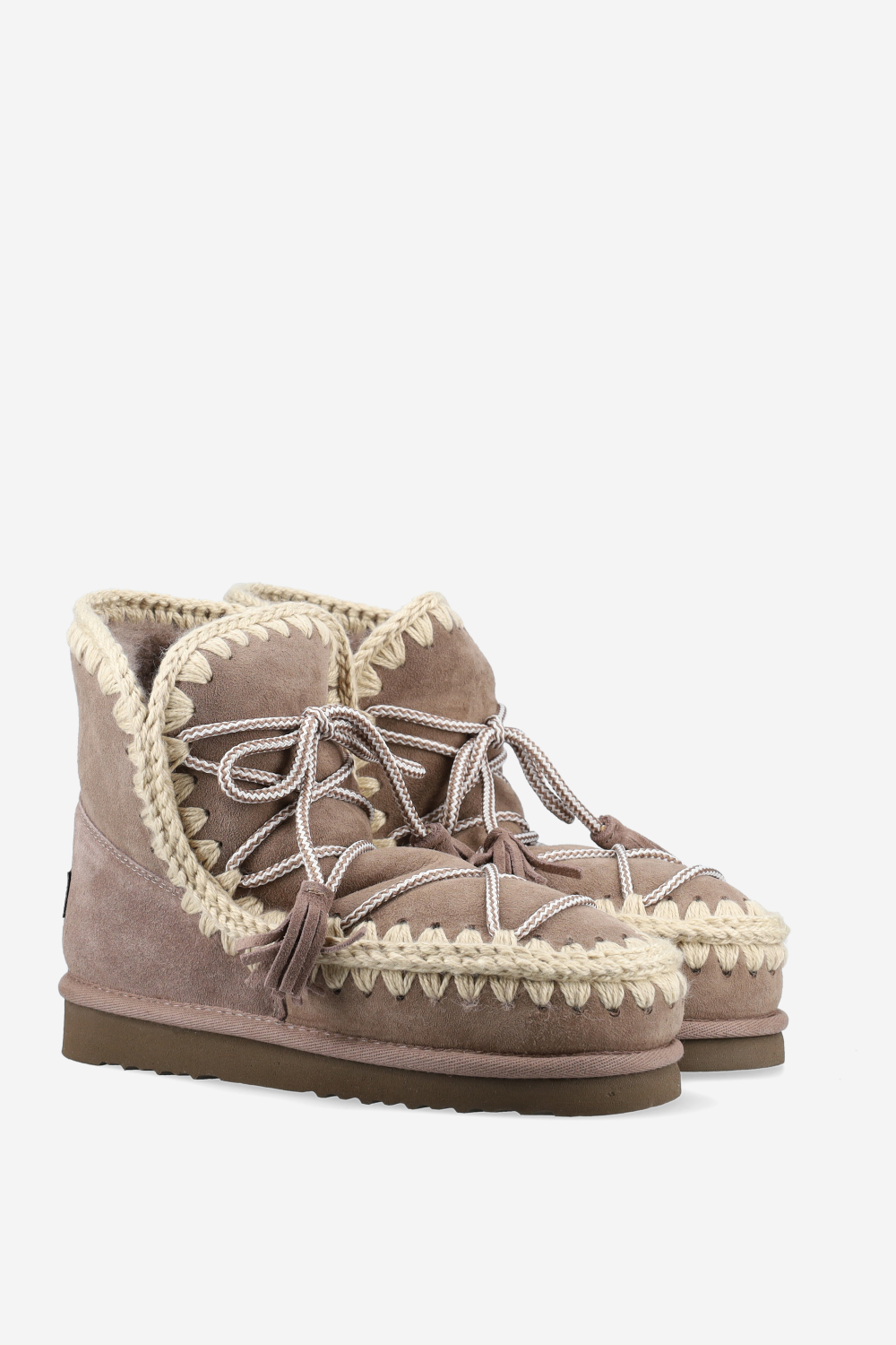 Eskimo 18 scoubidou lace suede boots