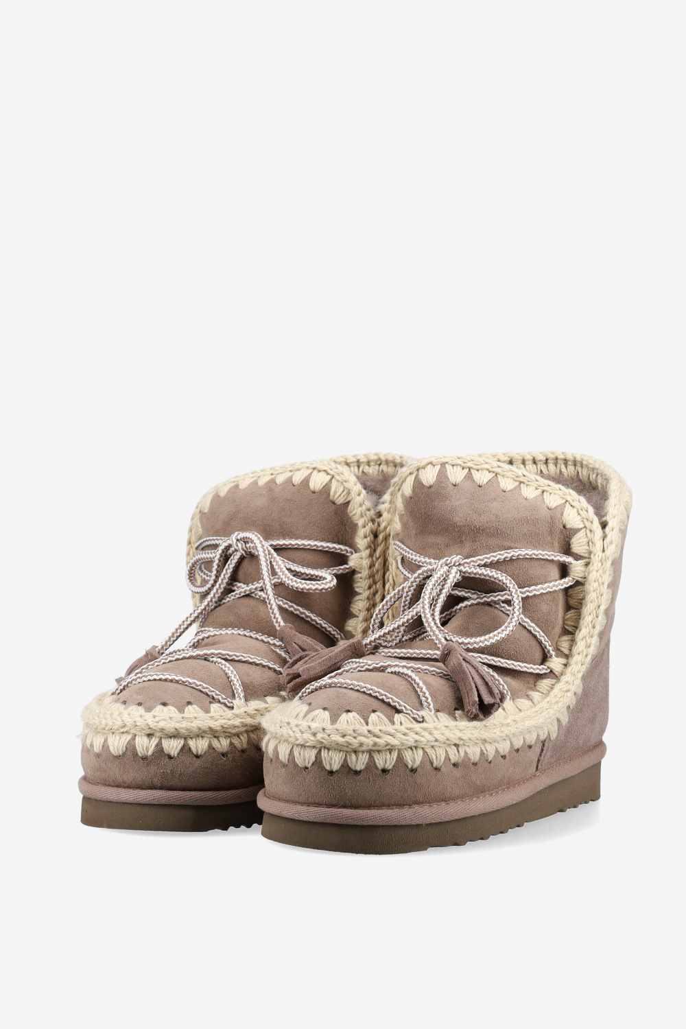 Eskimo 18 scoubidou lace suede boots