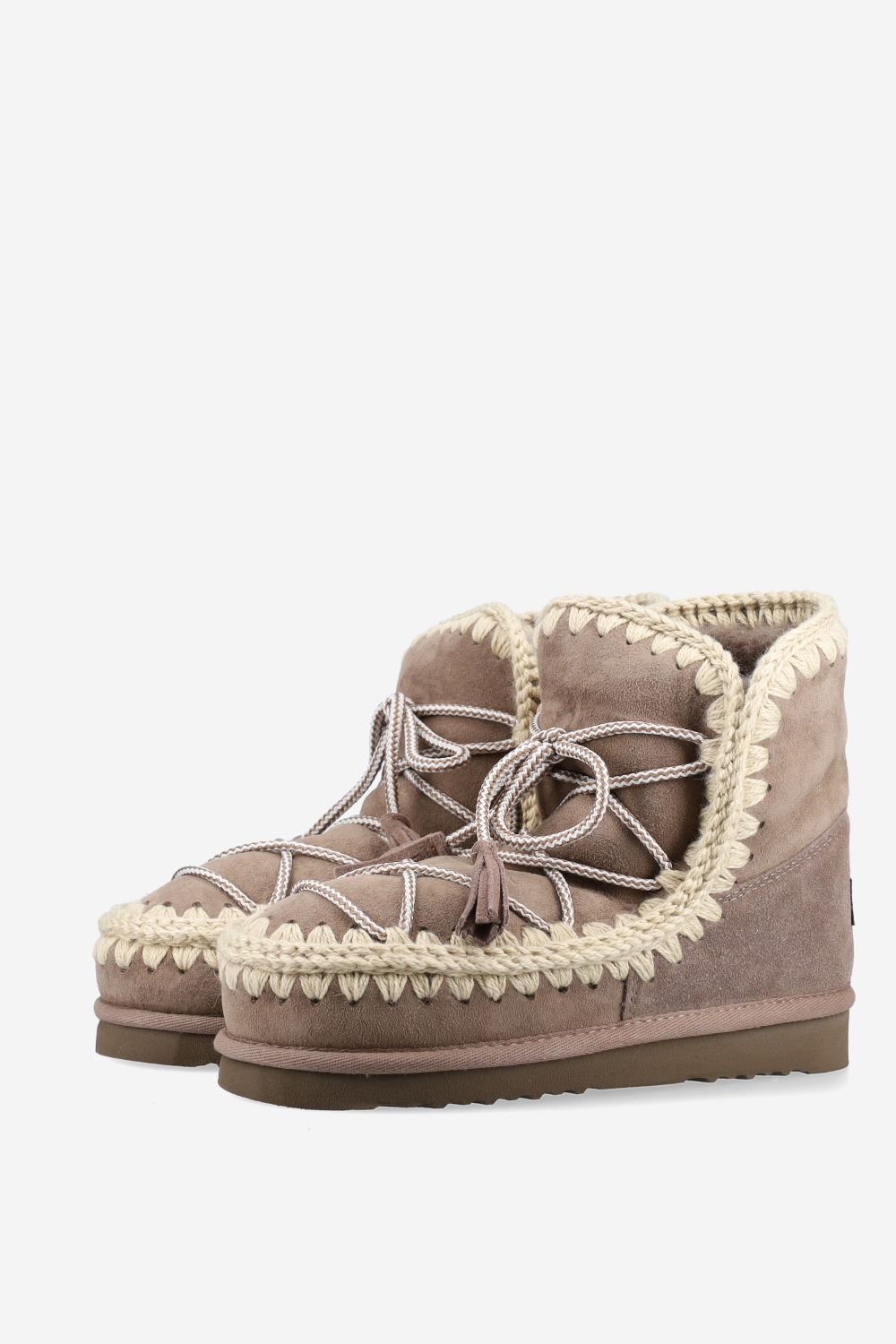 Eskimo 18 scoubidou lace suede boots