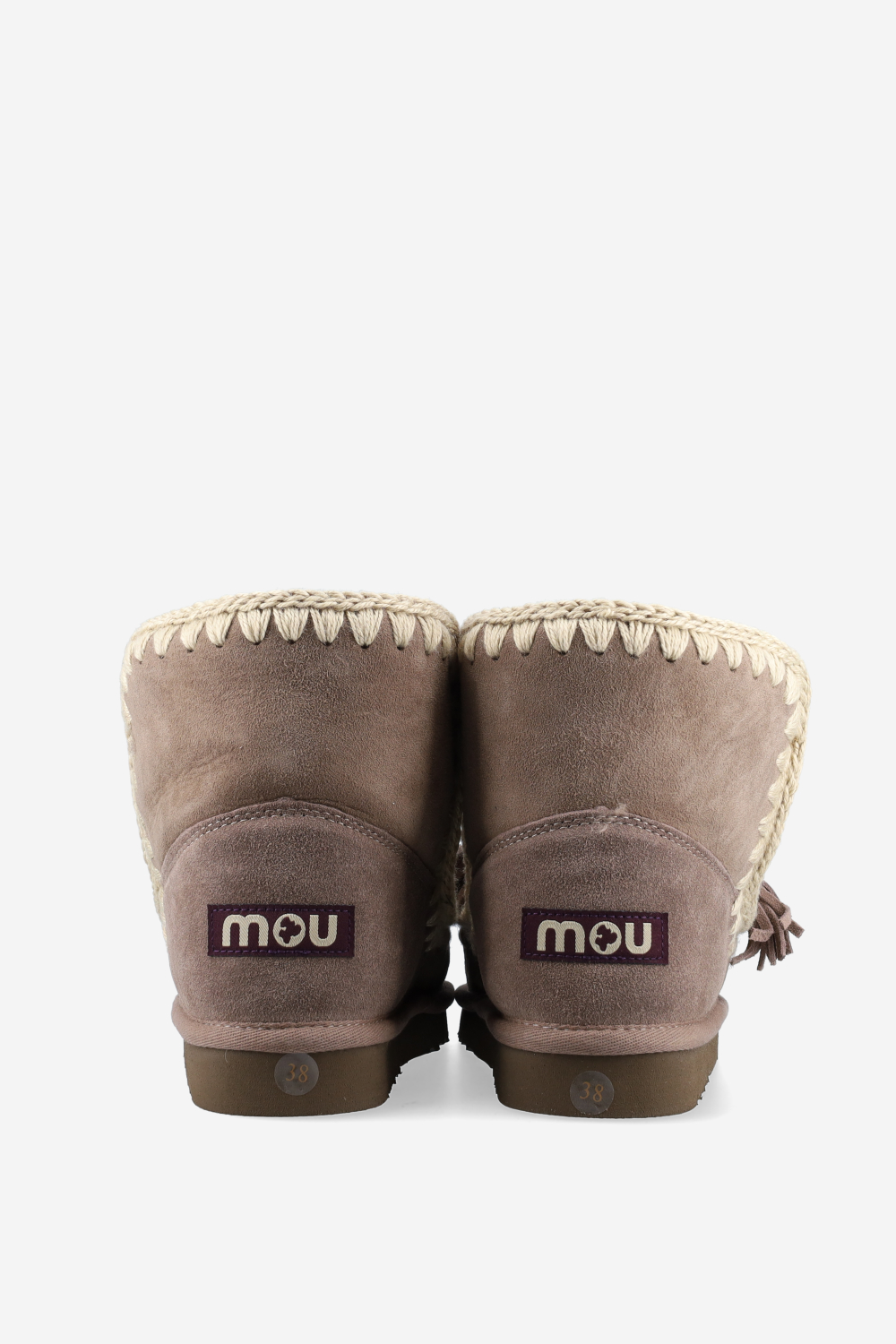 Eskimo 18 scoubidou lace suede boots